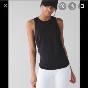 Lululemon All Tied Up Tank black 8